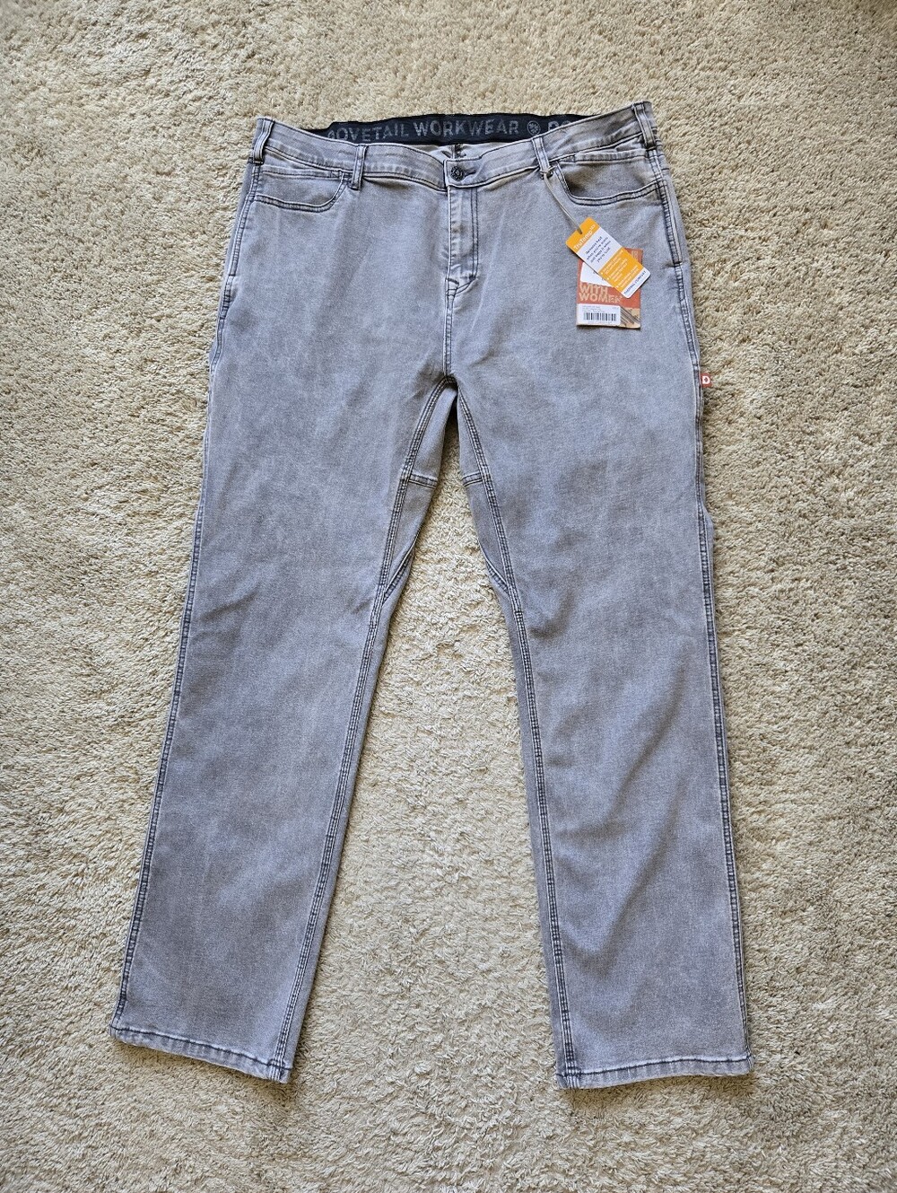 Dovetail Workwear Shop Pants Womens 16 Magnet Gray